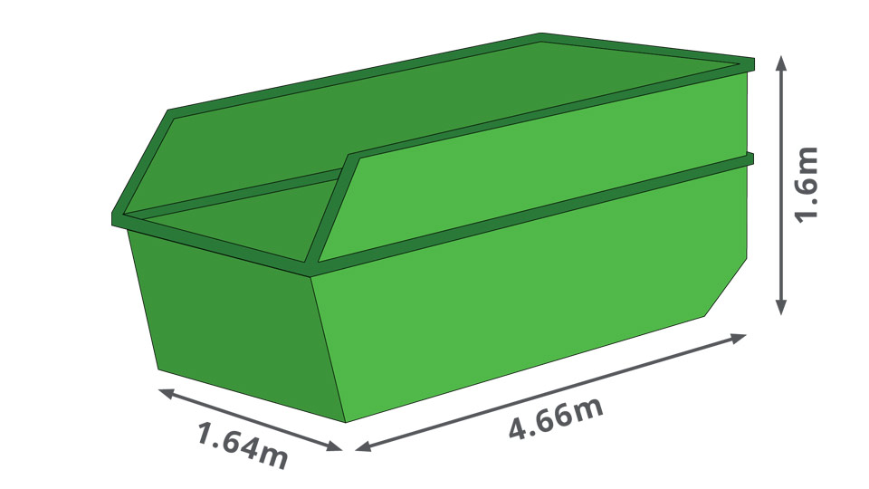 10m MARELL Waste Bin